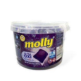 Капсули для прання Molly універсальні 1 компонент фіолетові 60 шт 10051 фото