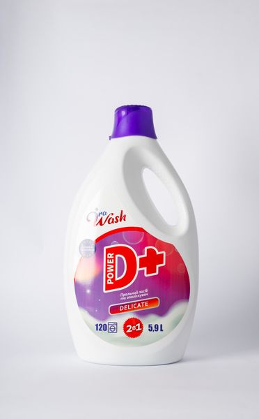 Гель для делікатного прання Ira Wash Delicate D+ з ополіскувачем 5,9 л 1550 фото