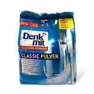 Порошок для посудомийної машини Denk Mit Pulver Classic 1,5 кг 2024 фото