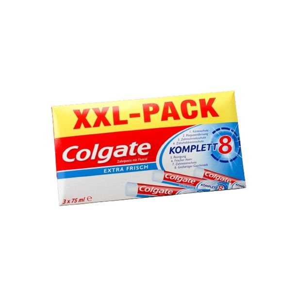 Зубная паста Colgate XXL по 75 мл 3 шт 1555 фото