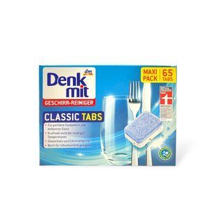Таблетки для посудомийної машини Denk Mit Classic 65 шт 975 г 2005 фото