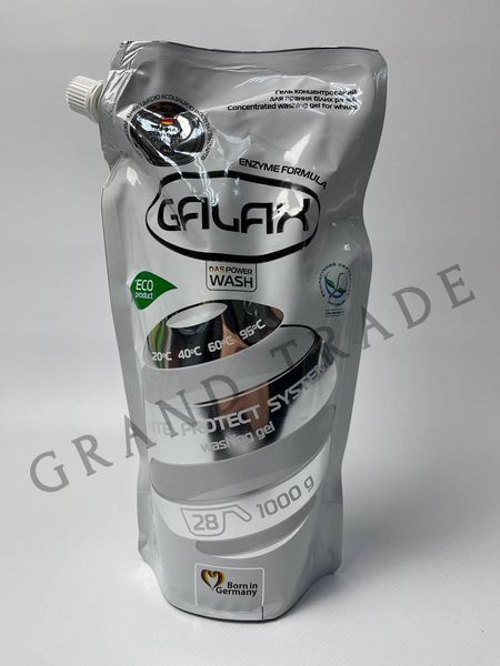 Гель для стирки белых вещей Galax концентрированный 1 л 1695 фото