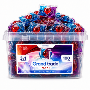 Капсули Grand Trade MAXI 3в1 (100 шт) 3538 фото