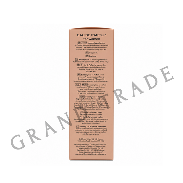 Парфумована вода для жінок Suddenly Fragrances Chalou 75 мл 4136 фото