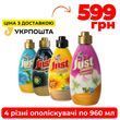 Набір ополіскувачів &laquo;Just 4 шт по 960 мл&raquo; 9870 фото