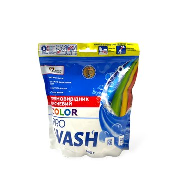 Кислородный порошок Pro WASH Color для цветной ткани 900 г 1958 фото