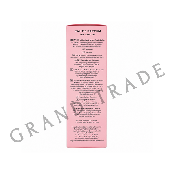 Парфумована вода для жінок Suddenly Fragrances Femelle 75 мл 4139 фото