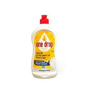 Засіб для миття посуду ONE DROP Лимон 500 мл 2870 фото