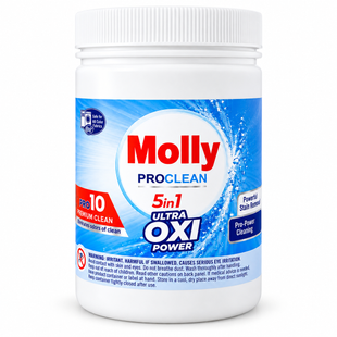 Кисневий порошок MollyUltra Oxi Power 5в1 800 г 4027 фото