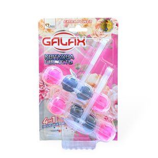 Засіб для чищення туалету Galax das PowerClean Квіткова свіжість  55 г* 2 шт 2879 фото