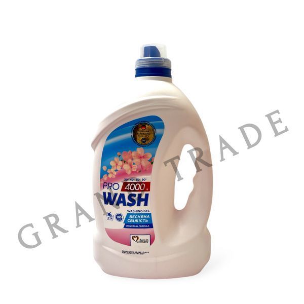 Гель для прання Pro Wash універсальний Весняна свіжість 4 л 2091 фото