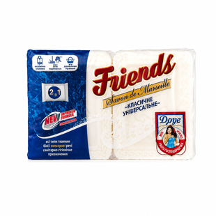 Господарське мило Friends 2&times;115 г Класичне 4127 фото