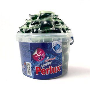 Капсулы для стирки Perlux универсальные 60 штук 1011 фото