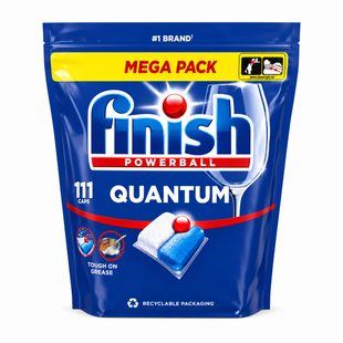 Таблетки для посудомийки Finish 100 шт Quantum 3в1 4026 фото