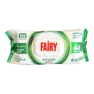 Серветки для прибирання Fairy 100 шт з білим милом 3736 фото