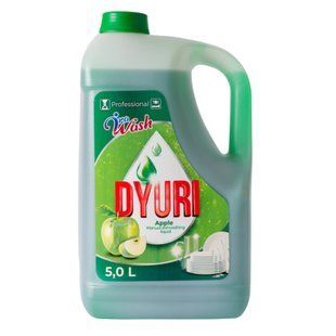 Засіб для миття посуду Ira Wash Dyuri Зелене яблуко 5 л  1792 фото