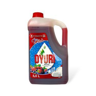Засіб для миття посуду Ira Wash Dyuri 5 л з ароматом лісової ягоди  1871 фото